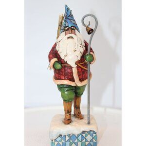 Jim Shore Heartwood Creek - Christmas Traveler Santa